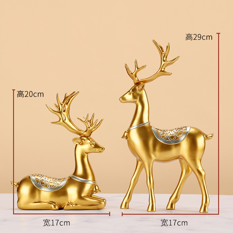 Lucky Deer (Gold)