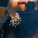 Четки бодхи, четки из круглых бусин из грецкого ореха, защитный амулет