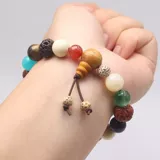 Четки бодхи, четки из круглых бусин из грецкого ореха, защитный амулет