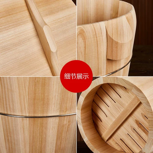 Старый в стиле деревянный пареный на пару ствол паристый рис рис рис Guizhou