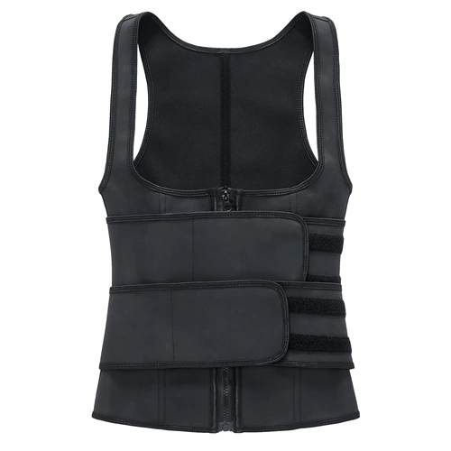 Спортивный корсет, ремень, послеродовой бондаж с молнией, латексный жилет