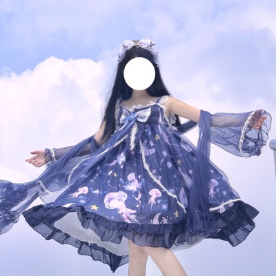 taobao agent Genuine design summer dress, Lolita style, lifting effect, Lolita Jsk