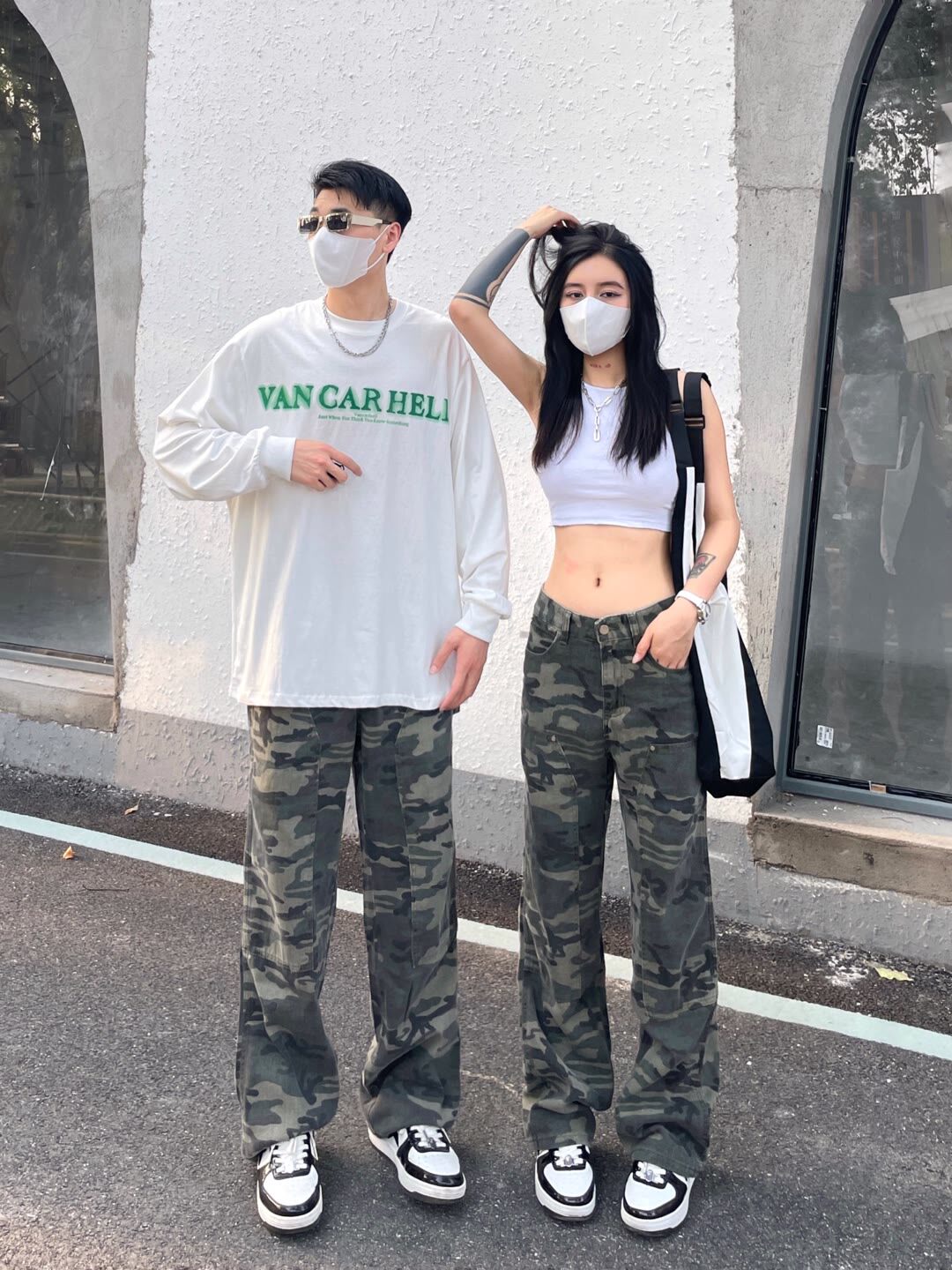美式高街迷彩产品图