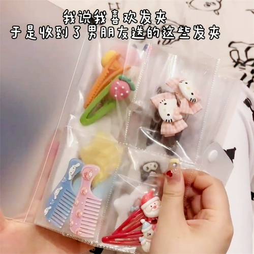 Заколка для волос, система хранения, милый аксессуар для волос, сумка для хранения, креативный стенд, креативный подарок