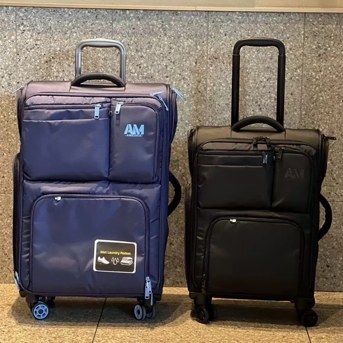 Сверхлегкий модный чемодан, вместительные и большые джинсы с начесом, ткань оксфорд, 24 дюймов, 28 дюймов