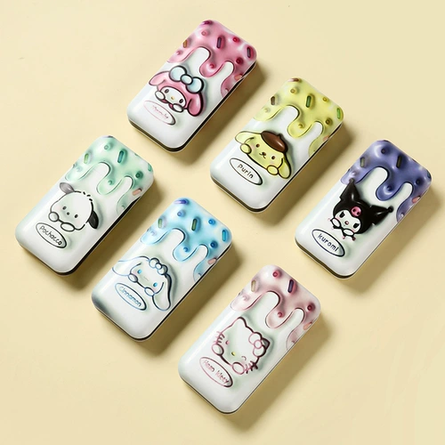 Мультяшный портсигар, зажигалка, универсальный портативный комплект для друга