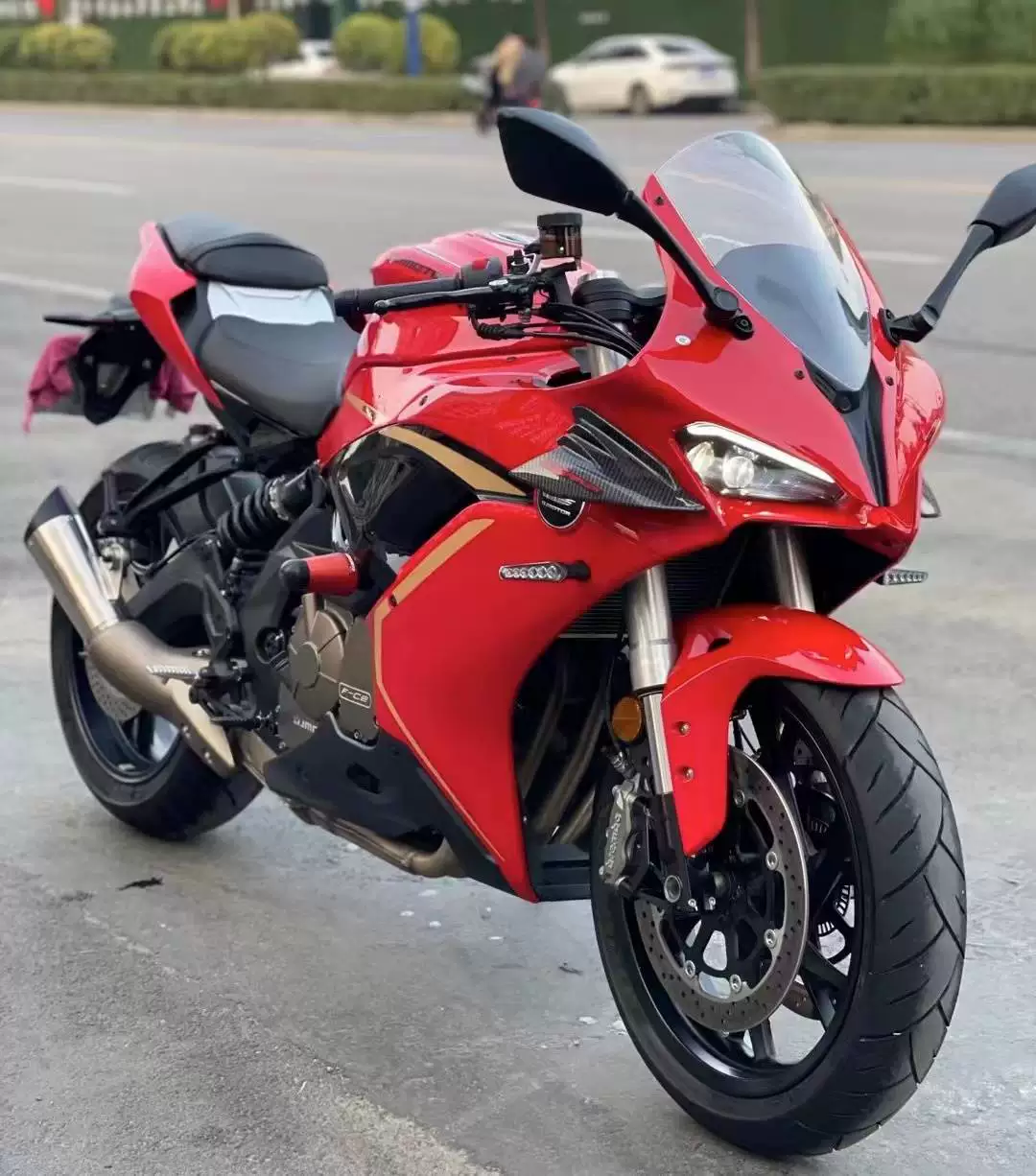 Chunfeng 450SR спортивный автомобиль Qianjiang 600 чотврёхцилиндровый имитация CBR600 водяное охлаждение 250 Jinjila 300CC мотоцикл