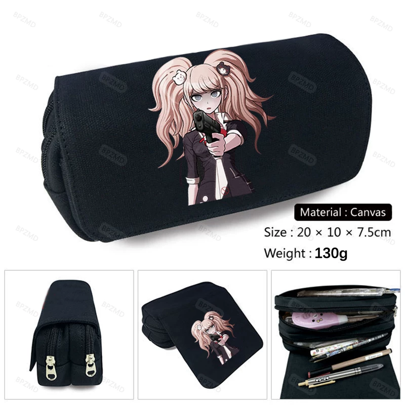 [Danganronpa Большой вместимости пенал школьные принадлежности]