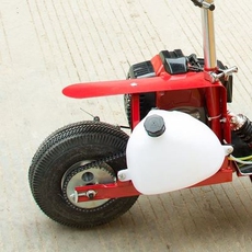 Самокат 可小型迷你汽折叠小二动汽油踏板两轮冲程车燃油助力车滑板