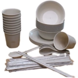 Дорожная одноразовая посуда, комплект для кемпинга, обеденная тарелка