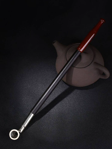 Расширение ручной красно -агат рот густой белый медный сигарет борьба с большим горшком из больших горшков чистый медная засуха сумка дыма старый традиционный подарок