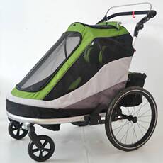 Велосипед для матери и ребенка 双人儿童自行车拖车挂车慢跑婴儿车亲子推车宝宝拖挂山地车拖车