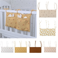 Baby Bedside Storage Bag Baby Crib Organizer Hanging Bag for