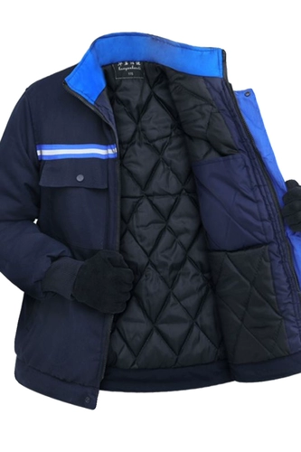 Зимний удерживающий тепло пуховик, светоотражающая дорожная куртка, увеличенная толщина