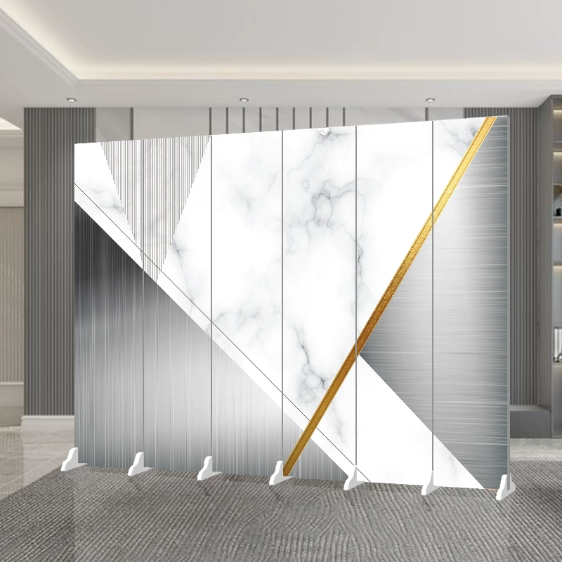 Tùy chỉnh 
            ánh sáng Bắc Âu sang trọng phân vùng màn hình đơn giản hiện đại phòng khách văn phòng phòng ngủ khách sạn bìa tùy chỉnh có thể gập lại di động vách ngăn cầu thang tam cấp 