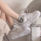 Nike Air Force 1, классическая низкая белая обувь подходит для мужчин и женщин, повседневная обувь, кроссовки, сделано на заказ