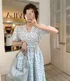 Платье, летняя сексуальная дизайнерская длинная юбка, коллекция 2023, городской стиль, тренд сезона, французский стиль