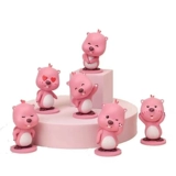 Милая розовая кукла, ручка, фигурка, оригинальная игрушка, енот, подарок на день рождения