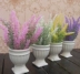 Đồ nội thất gia đình bằng nhựa được xử lý đặc biệt hoa Provence đạo cụ chụp ảnh hoa oải hương mô phỏng cây trầu bà leo cột giả Cây hoa trang trí