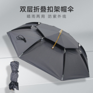 bộ áo mưa rando Ô gắn trên đầu mũ ba lần mưa lớn hoặc tỏa sáng mũ ô dù câu cá ô che nắng ngoài trời ô hái trà chụp ảnh ô áo mưa thời trang lưu ý khi sử dụng ủng đi mưa