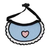 Шарф, розовый синий слюнявчик, аксессуар, наряжаться