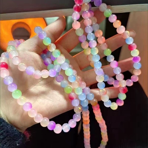 Бусины из нефрита, браслет из бисера ручной работы, 8mm