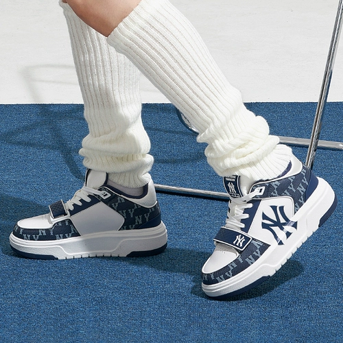 MLB, высокие универсальные кроссовки подходит для мужчин и женщин на платформе, спортивная обувь