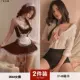 Người giúp việc cosplay sexy tinh khiết dễ thương dễ thương tinh khiết khao khát phù hợp với lụa đen cosplay người giúp việc đồng phục váy ngắn màu đen