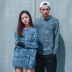 Gốc Thủy Triều thương hiệu mùa thu và mùa đông các cặp vợ chồng vòng cổ vá áo len nam hoang dã đáy áo len Hàn Quốc phiên bản của cổng gió Nhật Bản retro Cặp đôi áo len