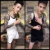 Quần short nam xã hội tinh thần guy ba điểm quần âu nhanh tay người đàn ông da đỏ với vest Slim couple thể thao phù hợp với Bộ đồ