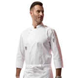 Tesmei Hotel Chef Chef Work Server Мужской отель Chef Service Long -Sleeved Custom Chef Clear Clear High -End High -End Женщина для общественного питания