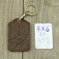 Вырезанный 4 × 6 карт набор темного цвета кофе