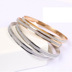 Châu âu và Mỹ thời trang matte bạc bracelet ladies cao cấp vòng đeo tay Hàn Quốc phiên bản của đồ trang sức sông và hồ quầy hàng trang sức cung cấp Vòng đeo tay Cuff