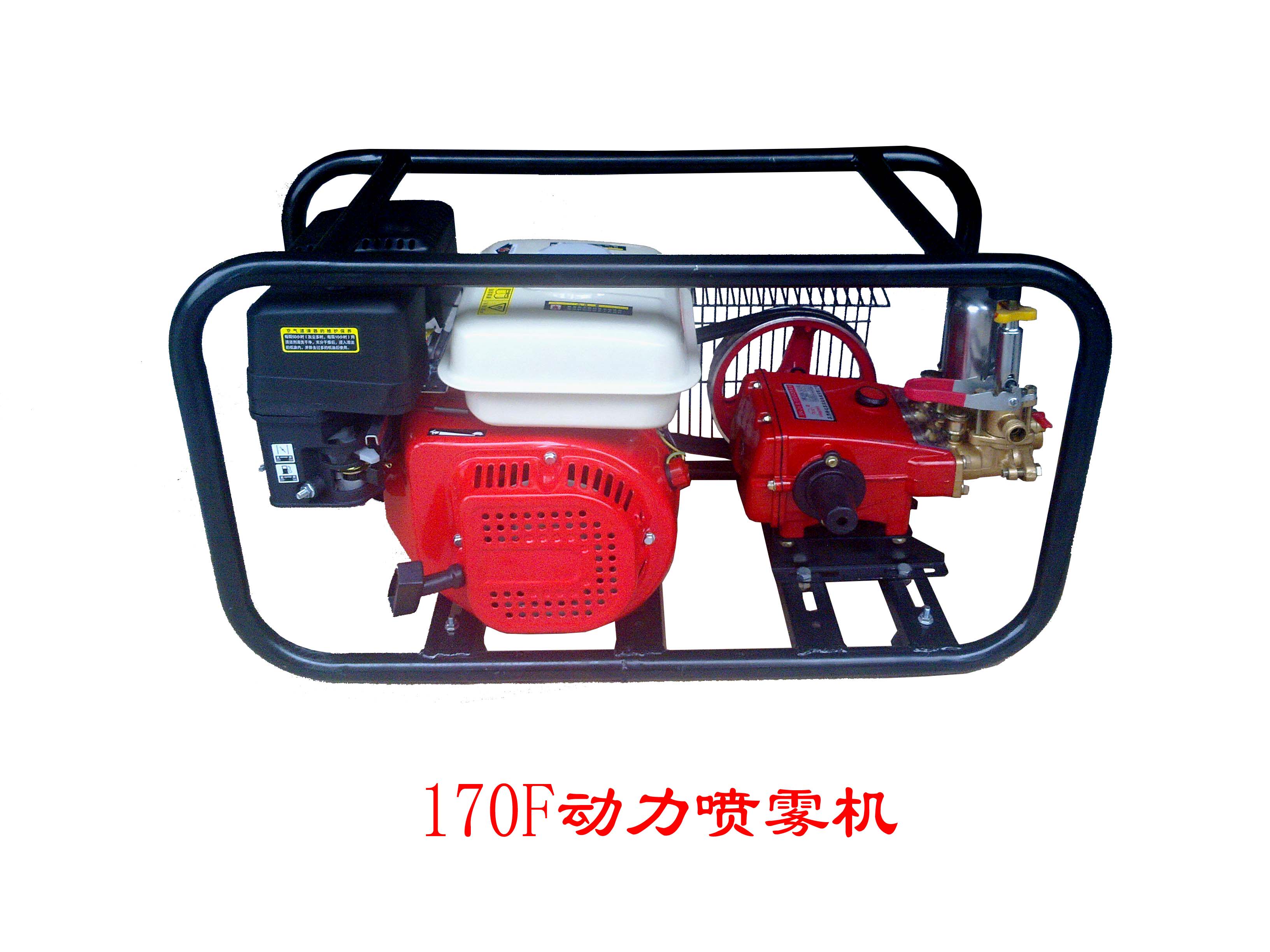 厂家直销170f动力喷雾机26型担架式高压打药机清洗机配30m管