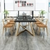 Bắc Âu thời trang sáng tạo bàn máy tính lớn gỗ rắn thiết kế hội nghị bàn dài bàn hiện đại tối giản bàn họp văn phòng Nội thất văn phòng
