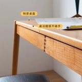 ER Black Wood Make Fenye Desk Nordic Poor Wood Desk Японский стиль писательский стол двойной компьютер письменный стол