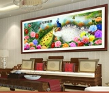 5D Diamond Emburated Cross Flower Clooming Rich и Rich Новые бриллиантовые картины, полные бриллиантовых вышитых пастор