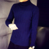 Mùa đông mặc dày cao cổ áo len nam Hàn Quốc phiên bản của tự trồng áo len áo len đáy áo sơ mi áo len dòng quần áo thủy triều nam quần áo Áo len