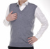 Trung niên và người đàn ông cũ của cashmere vest vest áo len vest mùa xuân và mùa thu phần mỏng len vest đan cardigan kích thước lớn Dệt kim Vest