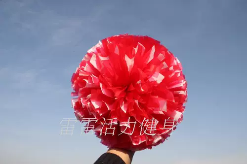 ВСЕ -звездный двойной цветок средняя ручка чирлидера цветочный цвет цвет цвет мяч Ball Ball La La La La La La La La La Laisada