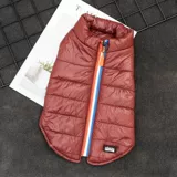 Щенка для щенка плюшка Померанский четвероногий вниз по хлопковой одежде Биби Панда Средняя и большая собака сгущенной теплой осень и зимняя одежда