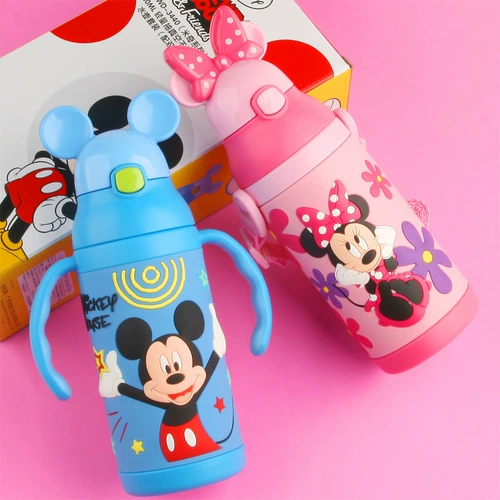 Дисней, детский стакан, трубочка со стаканом, герметический чайник
