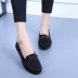 Mùa xuân và mùa hè tuổi Bắc Kinh giày vải giày của phụ nữ giản dị peas giày phẳng non-slip thở giày thấp thời trang giày mẹ