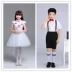 Trẻ em trang phục công chúa váy nam cô gái tiểu học và trung học sinh viên điệp khúc trang phục quần áo hiệu suất của trẻ em nữ hoa cô gái ăn mặc