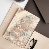 Применимо к защите Kindle Paperwhite3/4 Migu Kindder KPW5 Молодежное издание 2022 г. Начало работы KPW4 Set 558 M2L3EK Eurasia Retro Map