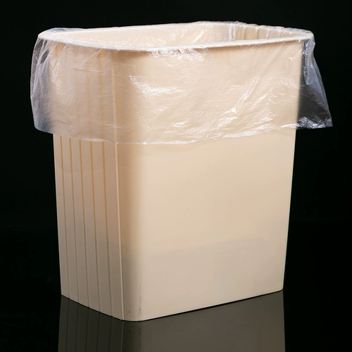 Комнатный одноразовый белый мусорный мешок для домашнего использования, увеличенная толщина