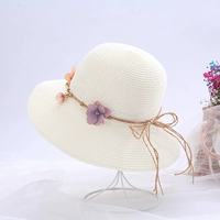Японская складная универсальная солнцезащитная шляпа для отдыха, в корейском стиле, в цветочек