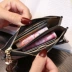 2 ví mới dây kéo ngắn thay đổi vị trí hai lần ví thời trang đơn giản Phiên bản Hàn Quốc của các bạn nữ ví da nữ Ví tiền