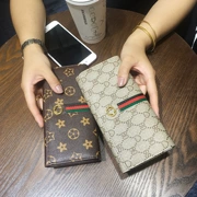Châu âu và Hoa Kỳ 2018 new hand wallet ladies phần dài thời trang đơn giản công suất ví lớn ví Hàn Quốc phiên bản của cá tính