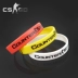 CSGO Counter-Strike Trò chơi tấn công toàn cầu Xung quanh vave Green Silicone Bracelet phản đòn - Game Nhân vật liên quan